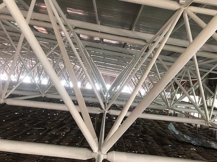 新乐大型螺栓球网架施工厂家